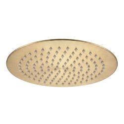 REA - Kulatá dešťová sprcha JS-P014BG 25cm Brush Gold (REA-P8609)