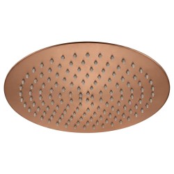 REA - Kulatá dešťová sprcha JS-P014BRG 30cm Brush Copper (REA-P8605)