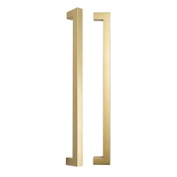 REA - Madlo do sprchových dveří 01 Brushed Gold (REA-03701)
