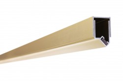 REA - Magnetický profil HUGO kartáčované zlato (REA-K7771)