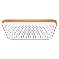 REA - Obdélníková dešťová sprcha JS-032 Brushed Copper (REA-P0397)