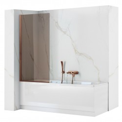 REA - Paravan vanový Elegant Brush Copper 80 (REA-W5695)