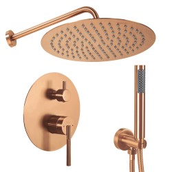 REA - Podomítková sprchová sada Argon Brush Copper  + BOX (REA-P4330)