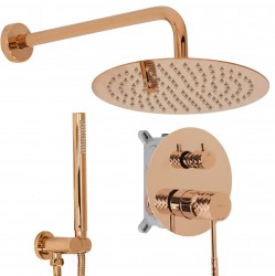 REA - Podomítková sprchová sada Lungo Diamond Copper + BOX (REA-P5657)