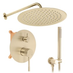 REA - Podomítková sprchová sada Venti Brush Gold + BOX (REA-P8710)