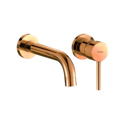 REA - Podomítková umyvadlová baterie LUNGO Copper  + BOX (REA-B7997)