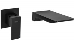 REA - Podomítková umyvadlová baterie Mason černá (REA-B0690) 2. jakost