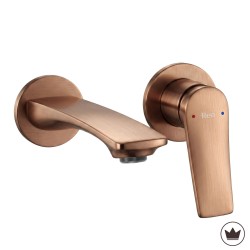 REA - Podomítková umyvadlová baterie VISION Brush Copper + BOX (REA-B6881)