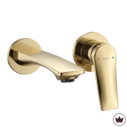 REA - Podomítková umyvadlová baterie VISION Gold + BOX (REA-B6882)