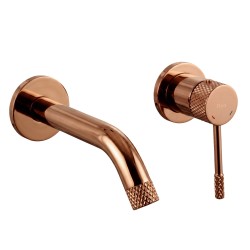 REA - Podomítková vanová baterie Venti Copper (REA-B9640)