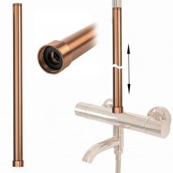 REA - Prodloužení pro vanovou/sprchovou soupravu BRUSH COPPER 50cm (REA-K5489)