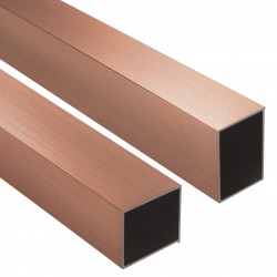 REA - Prodlužovací profil pro sprchové dveře Atlas, Montana, Hugo, 200 cm, kartáčovaná měď (REA-K9008)