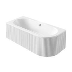 REA - Rohová akrylová vana Orion Stripe LEFT 150cm (REA-W0071)