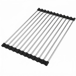 REA - Rolovací odkapávač na dřez P12298 Black (HOM-09976)