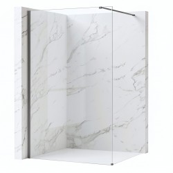 REA/S - Sprchová zástěna Flexi Transparent / Titan 130 (KPL-K99478)