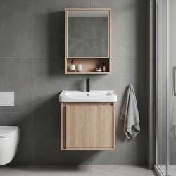 REA - Sada koupelnového nábytku s umyvadlem Gama T25023 BXM 50CM (REA-M0202)