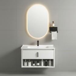 REA - Sada koupelnového nábytku s umyvadlem Toledo 60cm White (REA-M0018)