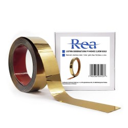 REA - Samolepicí dekorativní lišta P14454CA 3,8cm Gold (HOM-09970)