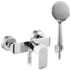 REA - Sprchová baterie BLOOM bílý chrom (včetně ruční hlavice) (REA-B3000)
