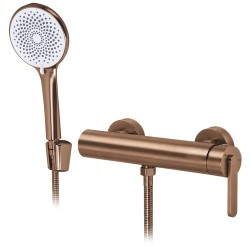 REA - Sprchová baterie Ontario Side Brush Copper (REA-B6549)