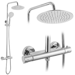 REA - Sprchová sada bez výtoku s termostatem Lungo Chrome (REA-P6735)