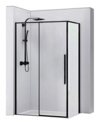 REA - Sprchovací kút Solar 90x120 čierna matná (REA-K6311)