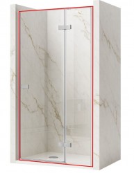 REA - Sprchové dveře bez stěnového profilu ATLAS chrom 90 P (REA-K4661)