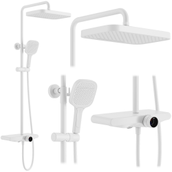 REA - Sprchový set Bari White (REA-P0895)