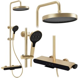 REA - Sprchový set Farel Brush Gold (REA-P0355)