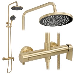 REA - Sprchový set Hunter Brush Nickel (REA-P8717)