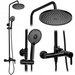 REA - Sprchový set Ontario Black (REA-P5712)