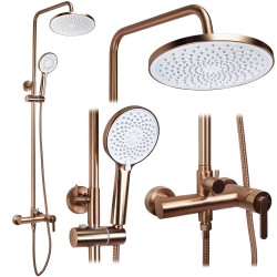 REA - Sprchový set Ontario Brush Copper (REA-P9496)