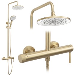 REA - Sprchový set Rivo Brush Gold (REA-P8924)