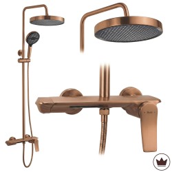 REA - Sprchový set Vision Brush Copper (REA-P9664)