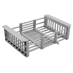 REA - Teleskopický odkapávač na dřez P14487A Grey (HOM-09974)