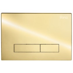 REA - TLAČÍTKO H PRO RÁM WC LIGHT GOLD ZLATÉ (REA-E5692)