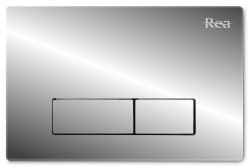 REA - Tlačítko pro podomítkové moduly stříbrné (REA-E5691)