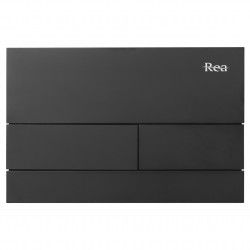 REA - Tlačítko T Black Matt (REA-E0056)
