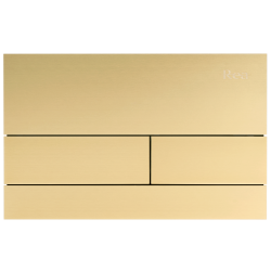 REA - Tlačítko T Gold Brush (REA-E0055)