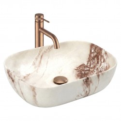 REA - Umyvadlo na desku Belinda Marrone Matt (REA-U3600)