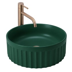 REA - Umyvadlo na desku DUO Matcha  Matt (REA-U3605)