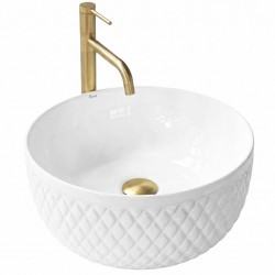 REA - Umyvadlo na desku Galaxy (REA-U0640)