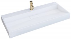 REA - Umyvadlo na desku Goya 100 bílé (REA-U8903)