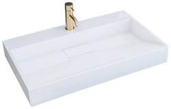 REA - Umyvadlo na desku Goya 70x46 bílá (REA-U8902)
