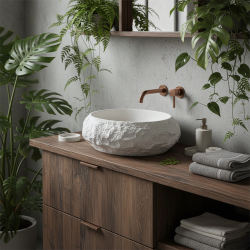 REA - Umyvadlo na desku Mika Gabro (REA-U7350)