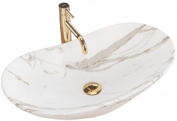 REA - Umyvadlo na desku Royal Lava Mat 61x35 (REA-U8598)