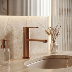 REA - Umyvadlová baterie Arcos Brush Copper (REA-B6964)