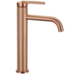 REA - Umyvadlová baterie Argon Brush Copper vysoká (REA-B2090)