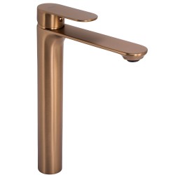 REA - Umyvadlová baterie Drop Brush Copper vysoká (REA-B8972)