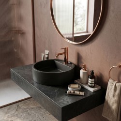 REA - Umyvadlová baterie LUNGO Copper nízká (REA-B7998)